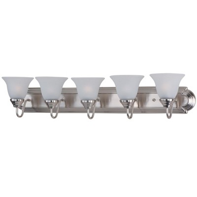Maxim Lighting Essentials - 801x 5 - Light Vanity in  Satin Nickel