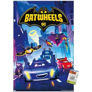 Trends International DC Comics TV Batwheels - Key Art Unframed Wall Poster Prints - 1 of 4