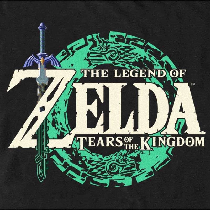 Men's Nintendo The Legend of Zelda: Tears of the Kingdom Game Logo T-Shirt, 2 of 6