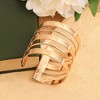 SOHI Women's Gold Lined Statement Bracelet - 2 of 3