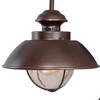 Vaxcel Harwich 1 - Light Post Light in  Textured Black - 3 of 4