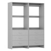Besiost 24'' Closet Organizer with Wooden Drawers - 2 of 4