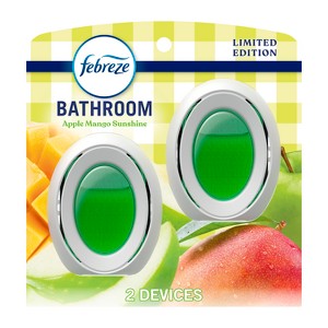 Febreze Apple Mango Sunshine Bathroom Air Freshener - 2ct - 1 of 4
