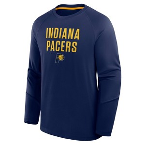 NBA Indiana Pacers Men's Long Sleeve Performance T-Shirt - 1 of 3