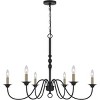 Cal Lighting 60W X 6 Marino Metal Chandelier - 2 of 4