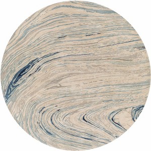 Hauteloom Round Area Rug   Gray - 1 of 4