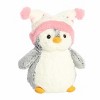 Aurora Small Pompom Confetti Hat PomPom Penguin Festive Stuffed Animal Pink 9" - 2 of 4