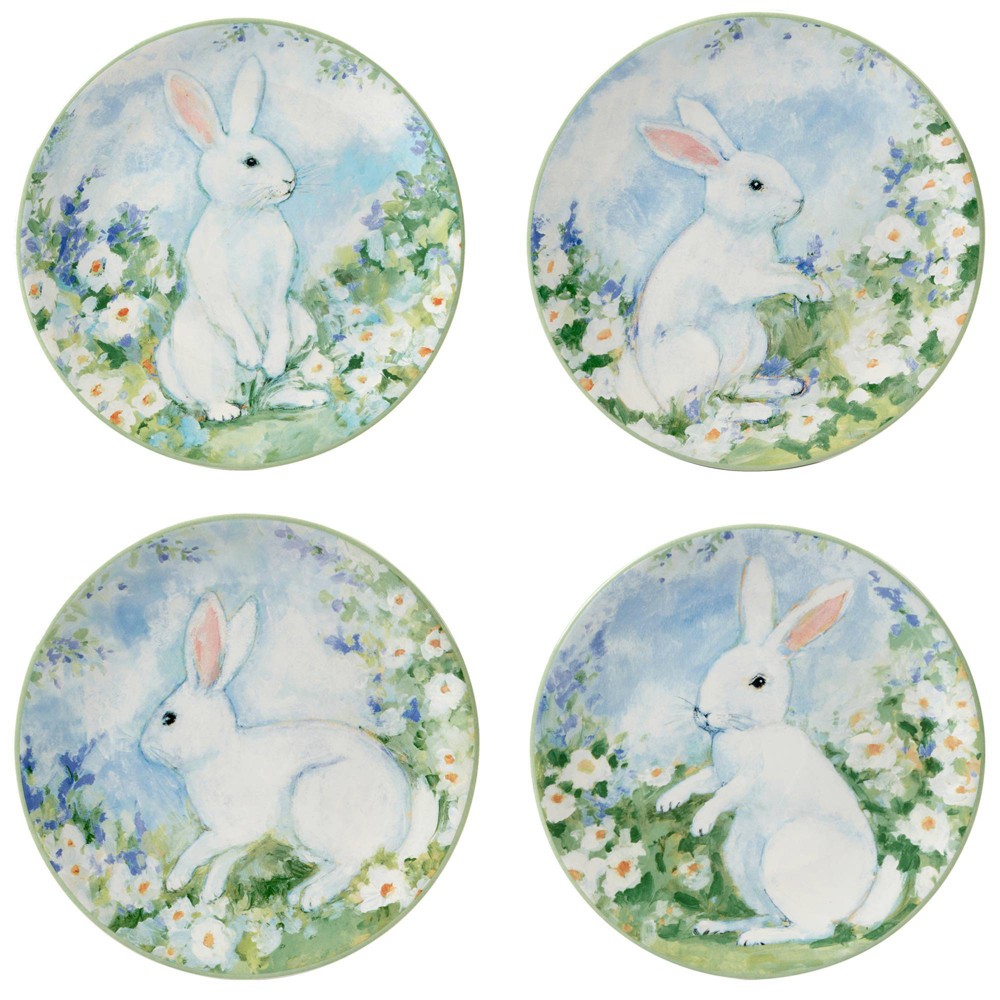 Photos - Plate Certified International  9" Easter Morning Dessert  (Set of 4)