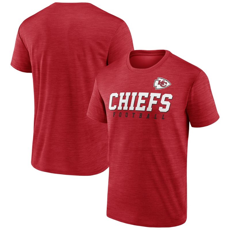 NFL Kansas City Chiefs Men&#39;s Quick Turn Performance Short Sleeve T-Shirt, 1 of 4