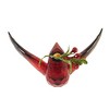 Ganz 3.0 Inch Cardinal In Flight Ornament Mistletoe Red Bird Tree Ornaments - 3 of 3