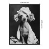 Amanti Art Spa Day Pooch by Niky Rahner Framed Canvas Wall Art - 3 of 4