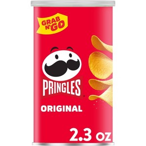 Pringles Grab & Go Large Original Potato Crisps Chips - 2.3oz - 1 of 4