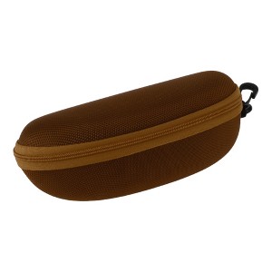 Unique Bargains Zipper Portable Eyeglasses Bag 7.09"x3.15"x2.56" - 1 of 3