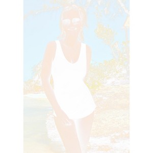 Swimsuits for All Sarong Front One Piece Swimsuit (Plus Sizes Available) - 1 of 4