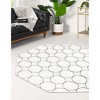 Unique Loom Matrix Trellis Collection Area Rug - Dots - 2 of 4