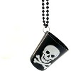 30 Pcs Halloween Shot Glass Necklaces - Skull Bead Party Favors & Cup Decorations - 3 of 4