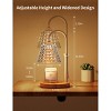 Candle Warmer Lamp With Timer - Adjustable Heigh, 4 Levels Dimmable - 3 of 4
