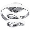 Quoizel Lighting Aviva 1 - Light Semi-Flush Mount in  Polished Chrome - 4 of 4