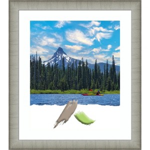 Amanti Art Elegant Brushed Narrow Picture Frame - 1 of 4