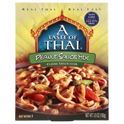 A Taste Of Thai, Peanut Sauce Mix, 3.5 oz