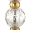 Uttermost Ripple Frosted Glass Pendant Light – Modern Single Bulb Fixture - 4 of 4