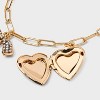 Hearts and Bows Shoe Charm Set - Wild Fable™ Gold - 3 of 3