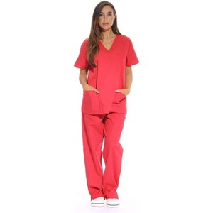 Just Love Women's Nursing Scrub Set - Six Pockets, V-Neck, Cargo Pant for Comfortable Workwear - 1 of 1