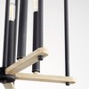 Quorum Lighting Silva 5 - Light Chandelier in  Noir/Weathered Oak - 2 of 2