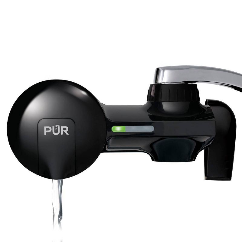 PUR Faucet Mount Water Filtration System &#38; filter - Black, 1 of 8