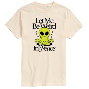 Men's - Instant Message - Alien Let Me Be Weird Short Sleeve Graphic T-Shirt - 1 of 4