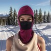 Unique Bargains Ice Silk Solid Balaclava Face Mask 1 Pc - 2 of 4