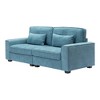 79.5" Modern Sleek Arm Sofa with Plush Cushions, Sturdy Solid Wood Frame, and Comfortable Seating for Living Room - 3 of 4