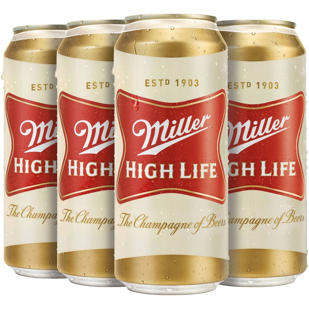 UPC 034100000073 product image for Miller High Life Beer - 6pk/16 fl oz Cans | upcitemdb.com