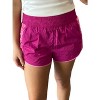 Women's Side Contrast Active Shorts - TCEC - 2 of 3