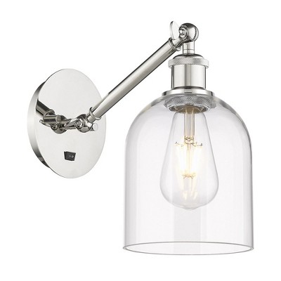 Bella - 1 Light Arm Adjusts Up and Down Wall Sconce In Industrial Style-9.5 Inches Tall and 5.5 Inches Wide
