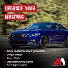 AMERICAN MODIFIED Front Upper Grille Compatible with 2015-2017 Ford Mustang EcoBoost, GT, & V6, Mach 1, Glossy Black - 3 of 4