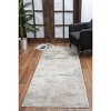Ivory 2' x 3' Area Rug ¨C Soft, Non-Shedding, Stain Resistant Accent Rug for Entryway, Bathroom & Bedroom - Nertpow - 2 of 4