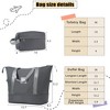 5 PCS Expandable Luggage Set, Softside Lightweight Spinner Suitcase with Duffel Bag, Tolietry Bag and TSA Lock - ModernLuxe - 4 of 4