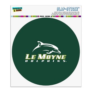 Le Moyne College Primary Logo Automotive Car Window Locker Circle Bumper Sticker - 1 of 4