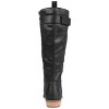 Journee Collection Womens Lelanni Stacked Heel Knee High Boots - 3 of 4