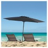 CorLiving 7.5'x7.5' UV and Wind Resistant Beach/Patio Umbrella - 2 of 4