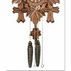 One Day Cuckoo Clock – Hand Carved Maple Leaves and Bird – 13 in Traditional German Wall Clock By River City Clocks - 3 of 3