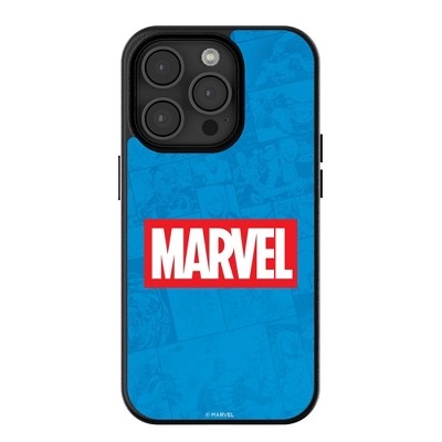 Keyscaper Marvel Logo MagSafe Compatible Cell Phone Case for iPhone 15 Pro