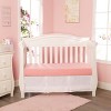 Everyday Kids 2-Pack Girls Fitted Crib Sheets – 100% Cotton Jersey, Precious Moments Print and Solid Pink – Fits Standard Crib Mattress (28” x 52”) - 4 of 4