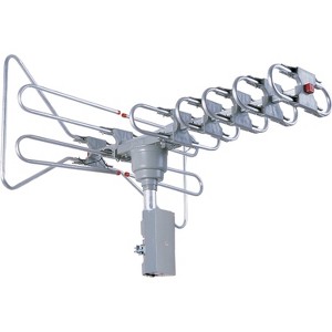 Supersonic® SC-603 360° HDTV Digital Amplified Motorized Rotating Outdoor Antenna in Silver - 1 of 3