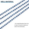Unique Bargains DIY Bag Clothing Decoration Crystal Rhinestone Sew on Close Claw Chain Trim - 3 of 4