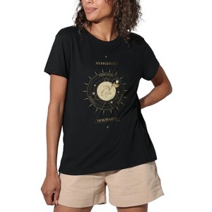 Harry Potter Mystical Hufflepuff Sign Women's Loose T-Shirt - 1 of 4