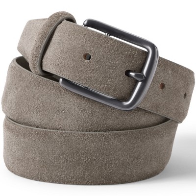 Lands' End Men's Suede Belt
