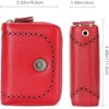Clotth Fashionable Wallet for Women - RFID Blocking Compact Double Zipper Genuine Leather Card Holder Easy Access Design for Daily Use,Travel - 3 of 4