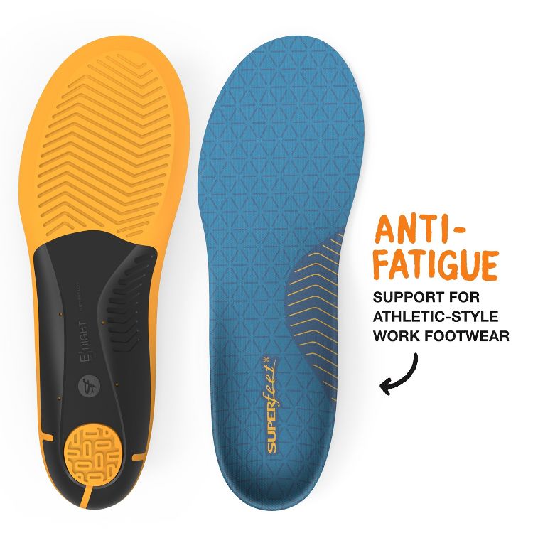 Superfeet Work Slim-Fit Cushion - Trim-To-Fit Orthotic Shoe Inserts - Professional Grade, 6 of 6